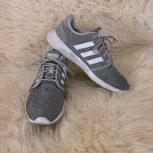 Adidas Heather Gray Running Shoes